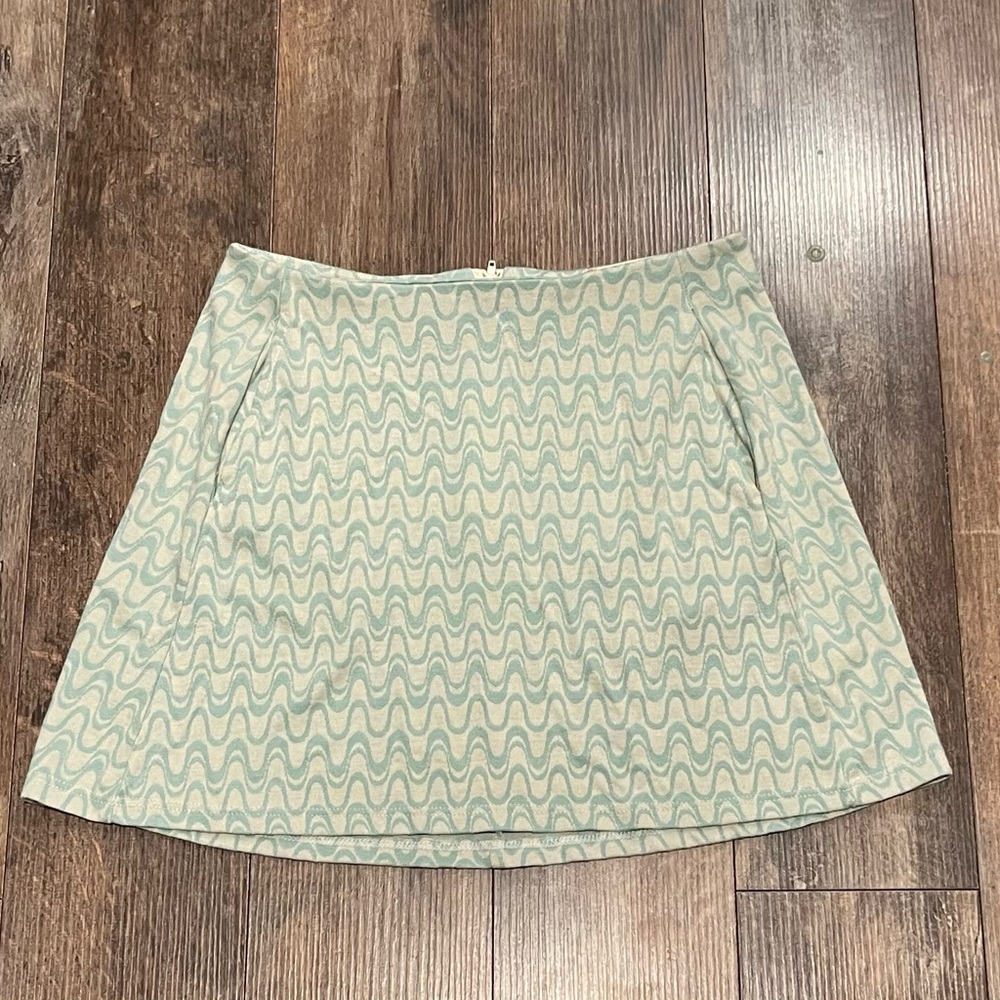 Altar’d State Patterned Green Skirt